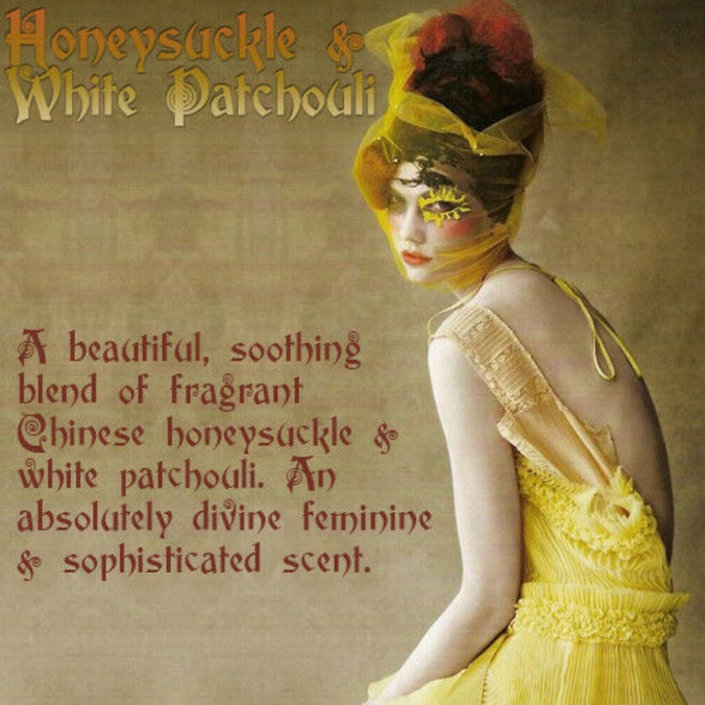 HONEYSUCKLE & WHITE PATCHOULI Fragrance Body Oil